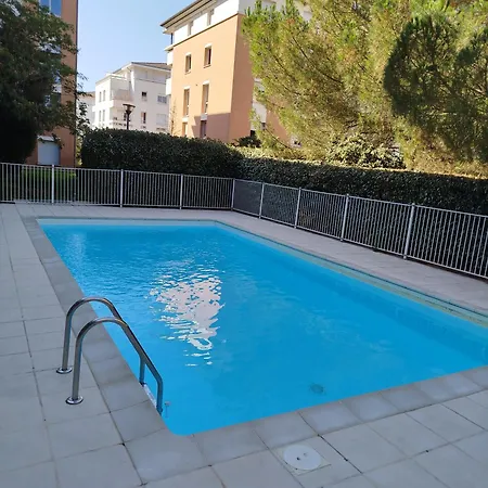 L'essentiel, Proche Stade, Clim, Parking, Piscine Appartamento *